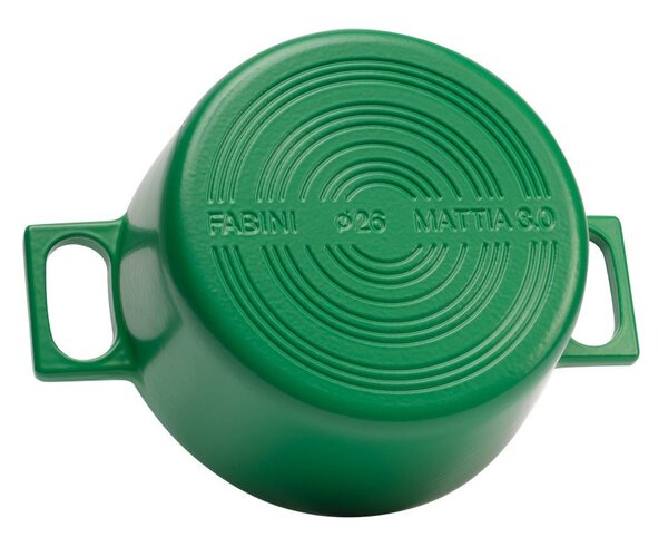 Casseruola in ghisa con coperchio incluso adatta all'induzione 5,5 l Mattia 3.0 – FABINI