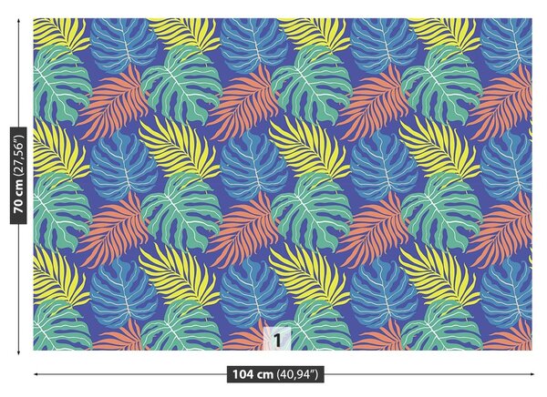 Carta da parati Giungla tropicale 104x70 cm