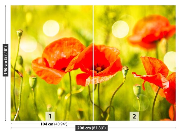 Carta da parati Maki Meadow 104x70 cm