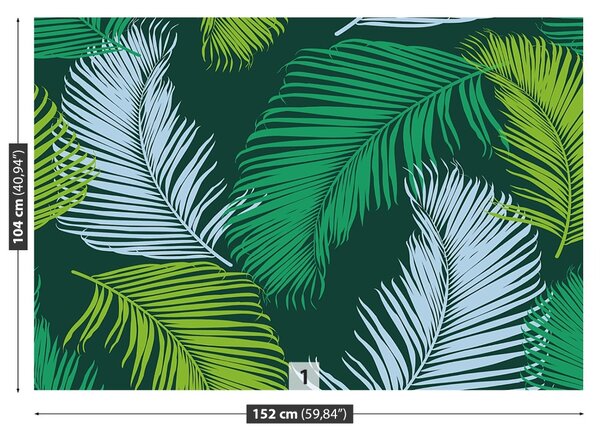 Carta da parati Modello tropicale 104x70 cm