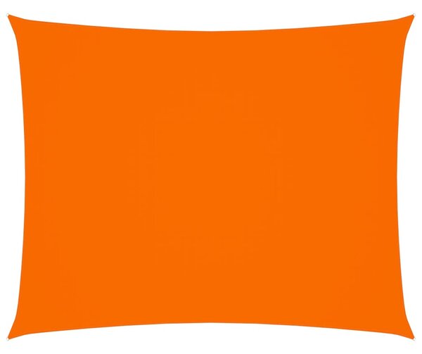Parasole a Vela Oxford Rettangolare 2,5x3 m Arancione