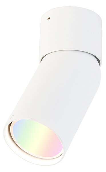 Faretto Smart bianco regolabile con Wifi GU10 - Falo