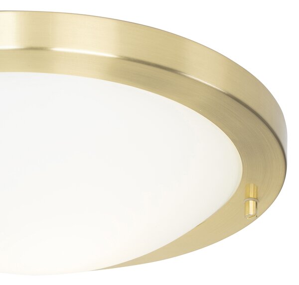 Plafoniera da esterno intelligente oro 31 cm IP44 incl. Wifi A60 - Yuma