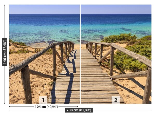 Carta da parati Spiagge italiane 104x70 cm