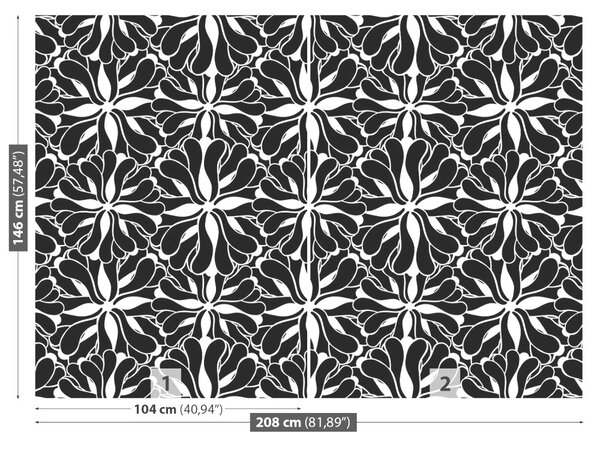 Carta da parati Pattern floreale 104x70 cm