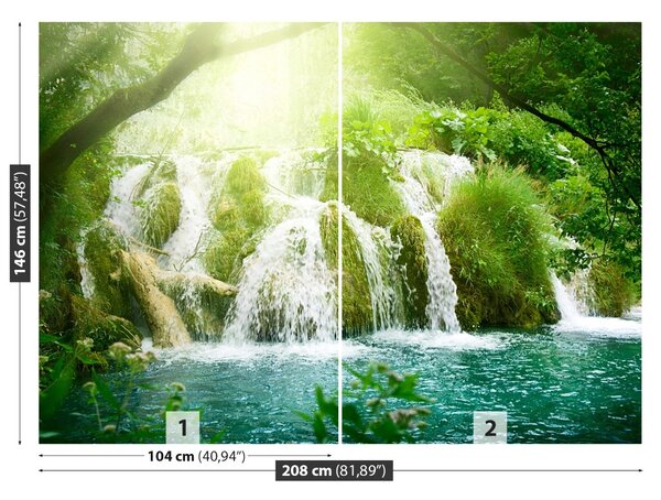 Carta da parati Cascata 104x70 cm