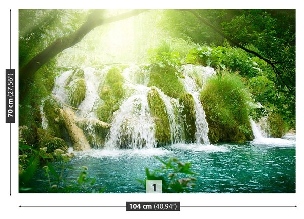 Carta da parati Cascata 104x70 cm