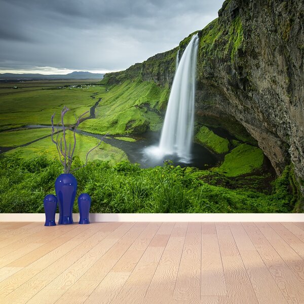Carta da parati Waterfall Valley 104x70 cm
