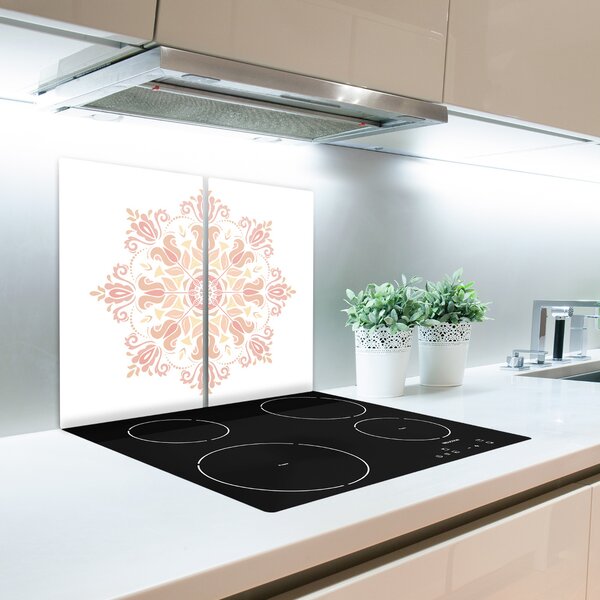 Tagliere in vetro temperato Ornamenti 60x52 cm