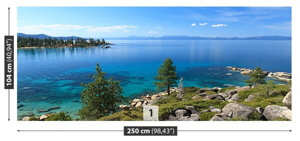 Carta da parati Lago Tahoe 104x70 cm