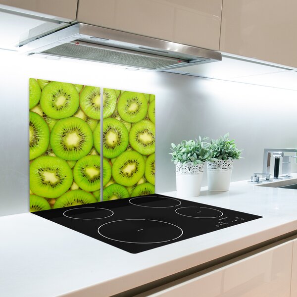 Tagliere in vetro temperato Kiwi 60x52 cm
