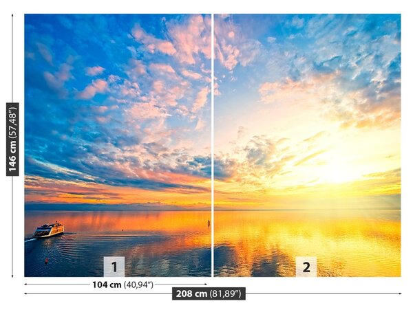Carta da parati Il tramonto 104x70 cm