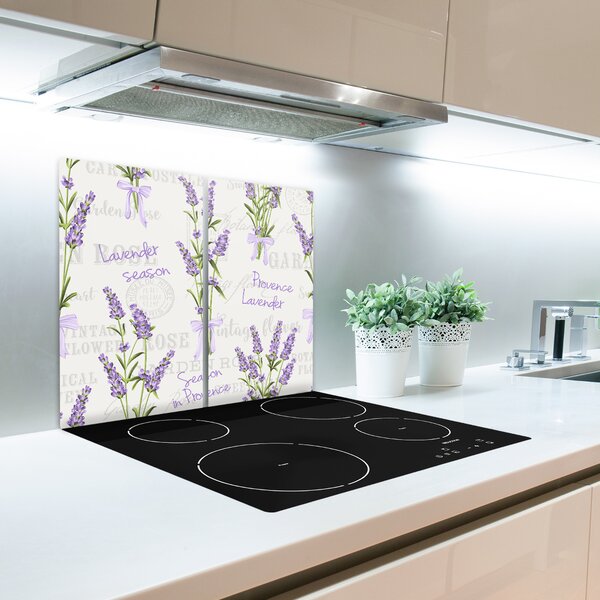 Tagliere in vetro Lavanda 60x52 cm