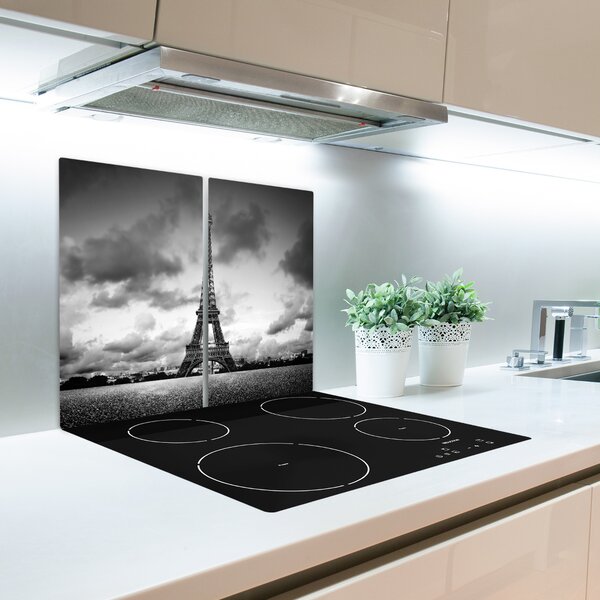 Tagliere in vetro Torre Eiffel Paris 60x52 cm