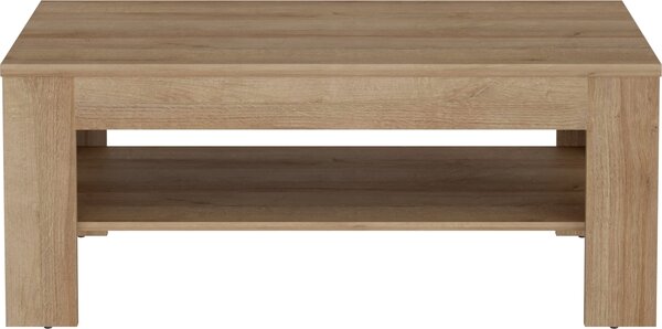Tavolino da salotto >ATTENTION< 1 ripiano, finitura rovere Riviera - 110x45,5x60 cm (LxAxP)