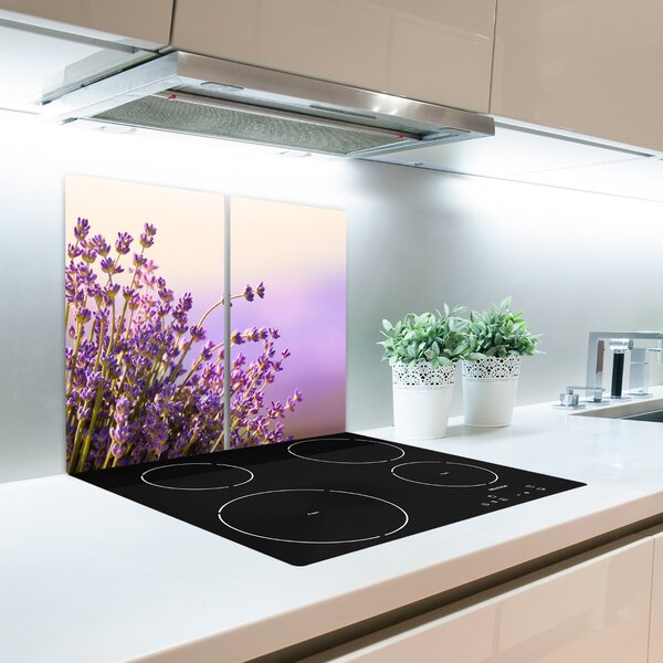 Tagliere in vetro Lavanda 60x52 cm