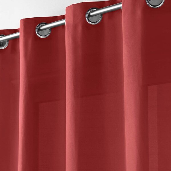 Tenda rossa in microfibra 140x260 cm Absolu – douceur d'intérieur