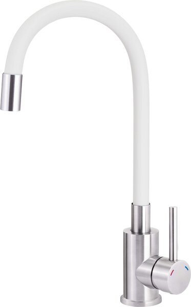 Rubinetto da cucina con bocca flessibile