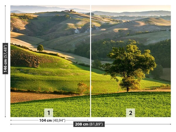 Carta da parati Toscana 104x70 cm