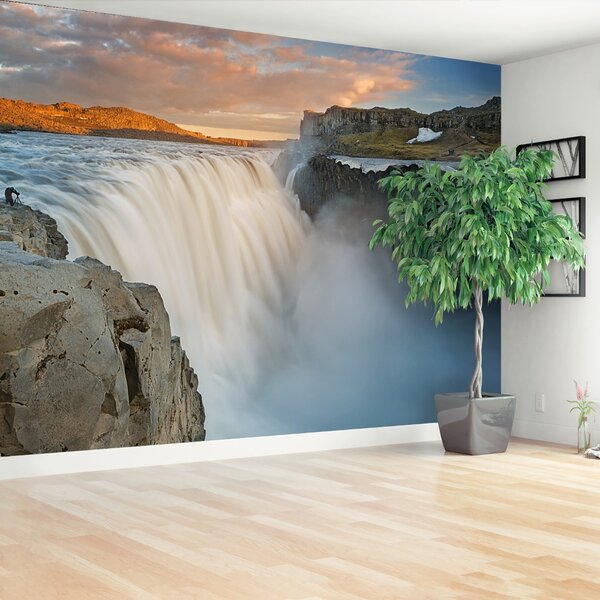 Carta da parati Cascata di dettifoss 104x70 cm