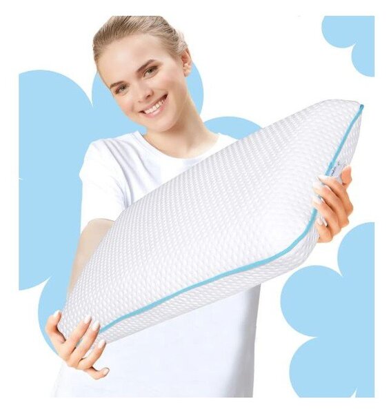 Cuscino anatomico con imbottitura in memory foam 40x70 cm – Mila Home