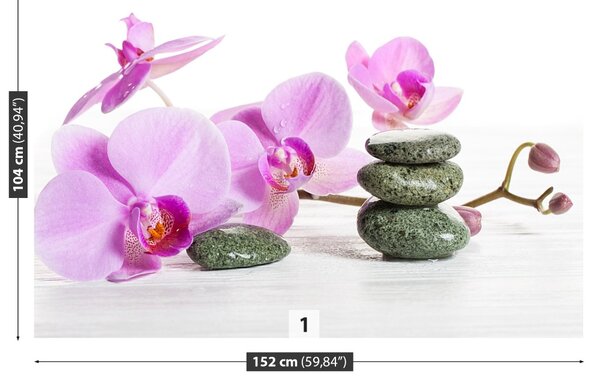 Carta da parati Orchid Spa 104x70 cm