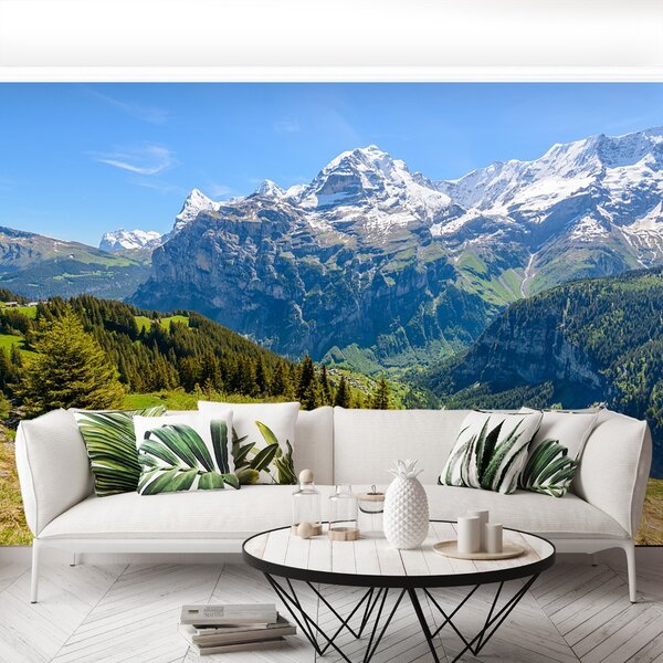 Carta da parati Alpi 104x70 cm