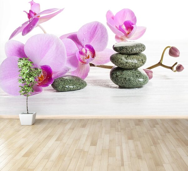 Carta da parati Orchid Spa 104x70 cm