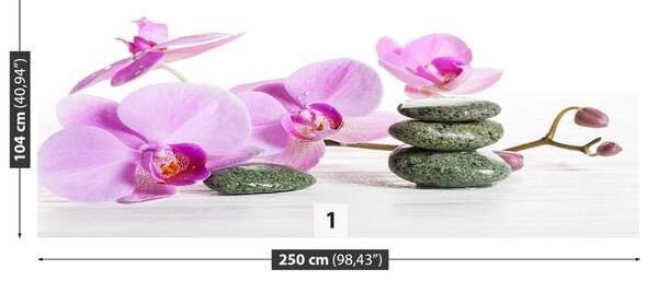 Carta da parati Orchid Spa 104x70 cm