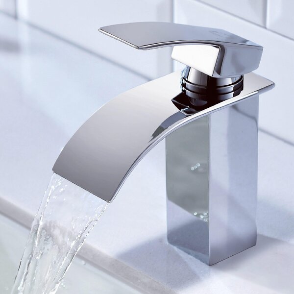 Rubinetto da bagno a cascata, miscelatore per lavabo con bocchetta regolabile