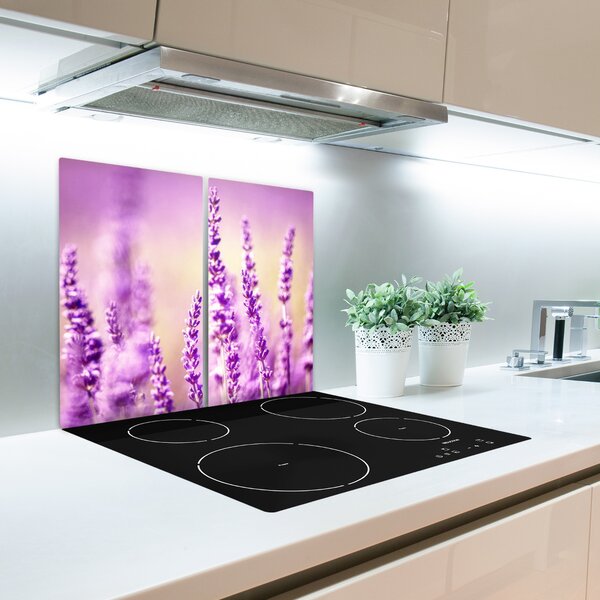 Tagliere in vetro Lavanda 60x52 cm