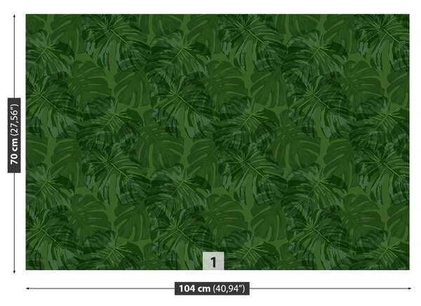 Carta da parati Piante tropicali 104x70 cm
