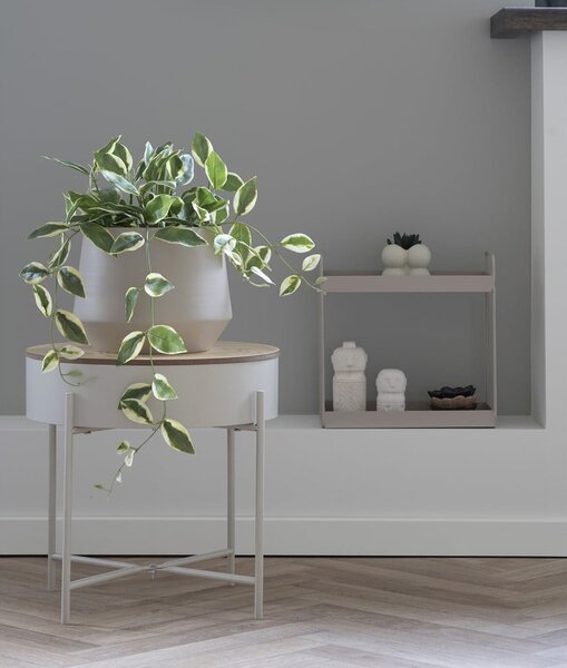 Tavolino rotondo in metallo ø 40 cm Sisco – House Nordic