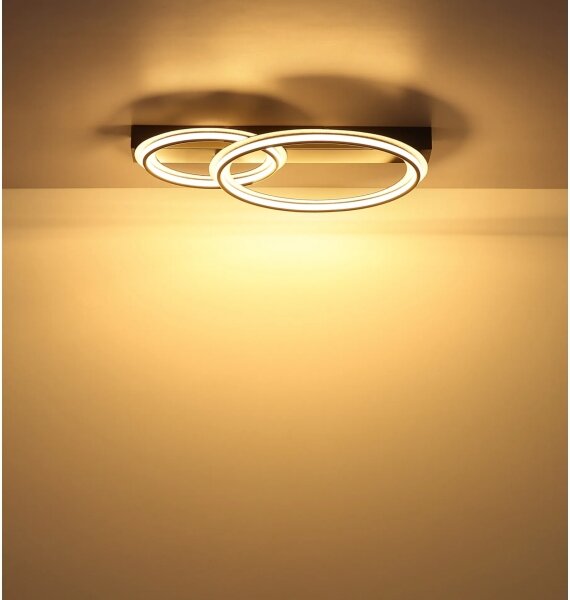 Globo 67379-30D1 - Plafoniera LED ELAN, 30W, 230V, 3000K, 33x45 cm