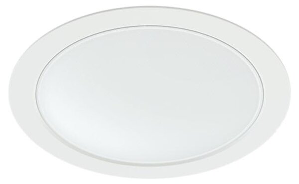 NOI DIMM Faretto LED da Incasso 14W 100º Regolabile TRIAC 3000K Bianco Opaco - Apparecchio a Soffitto per Interni - Beneito & Faure