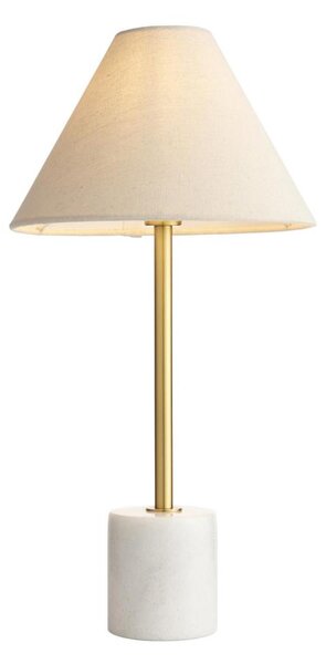 Endon 114211 - Lampada da tavolo 1xE14/7W/230V beige/ottone