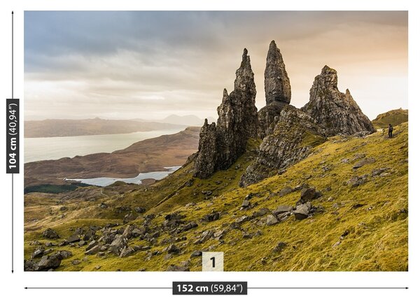 Carta da parati Il vecchio di Storr 104x70 cm