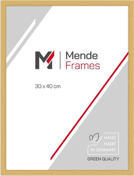 Cornice per foto MendeFrames H011 Natur 40x40 cm con vetro antiriflesso