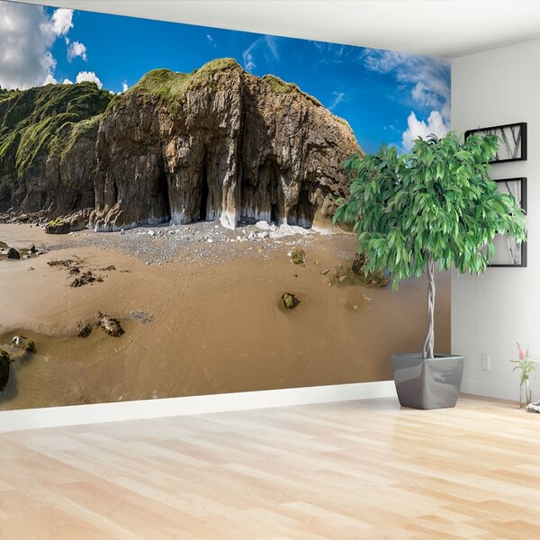 Carta da parati Galles Beach 104x70 cm