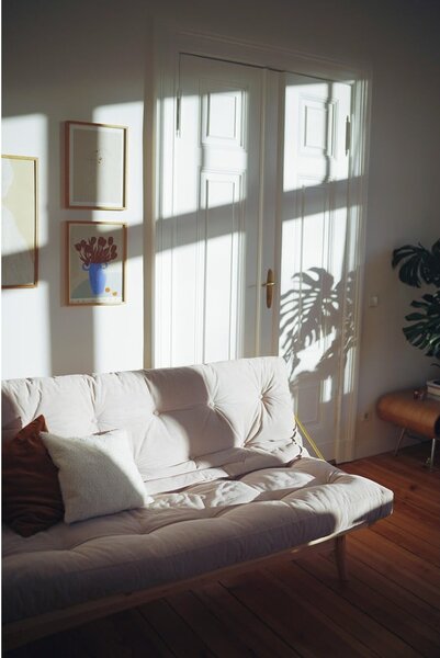 Divano variabile in velluto a coste /Naturale Folk Raw - Karup Design