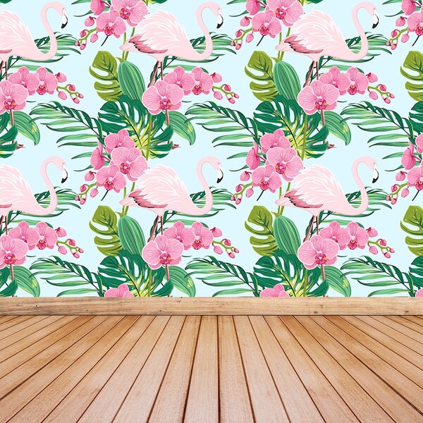 Carta da parati Fiore di orchidea 104x70 cm