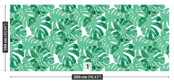 Carta da parati Modello tropicale 104x70 cm