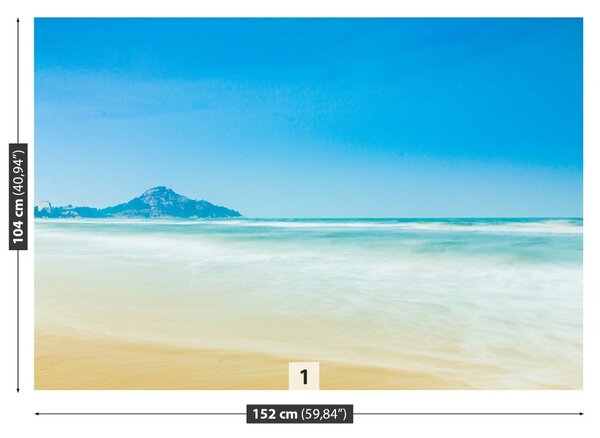 Carta da parati Paradiso e spiaggia 104x70 cm
