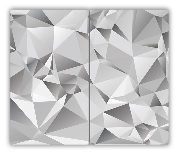 Tagliere in vetro Astrazione 3D 60x52 cm