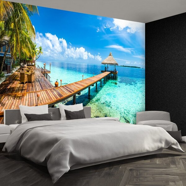 Carta da parati Paradiso tropicale 104x70 cm
