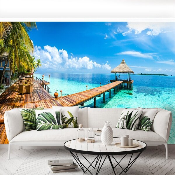 Carta da parati Paradiso tropicale 104x70 cm