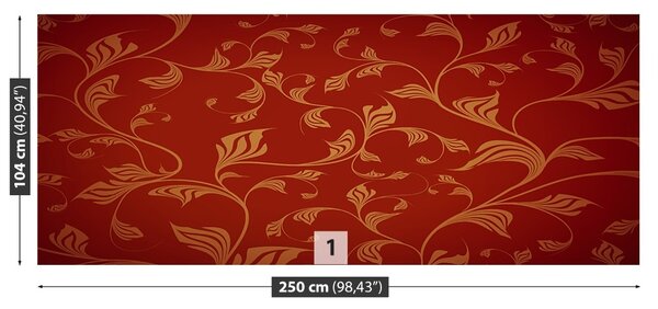 Carta da parati Pattern floreale 104x70 cm