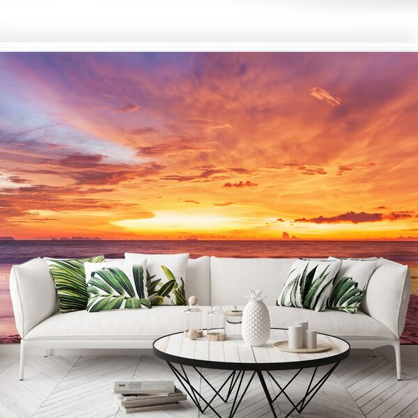 Carta da parati Tramonto bellissimo 104x70 cm