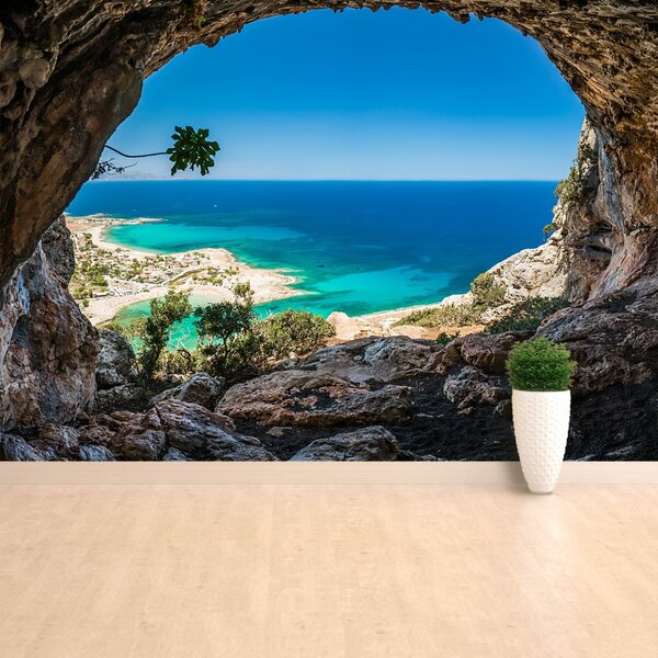 Carta da parati Grecia Cave 104x70 cm