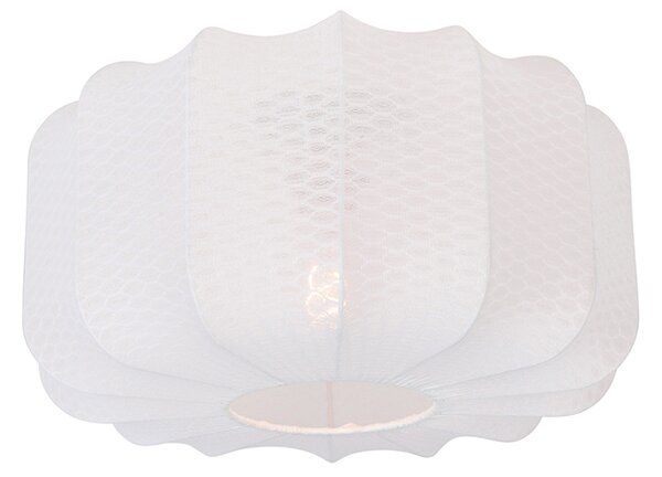Plafoniera Japandi bianca 40cm - Madleine